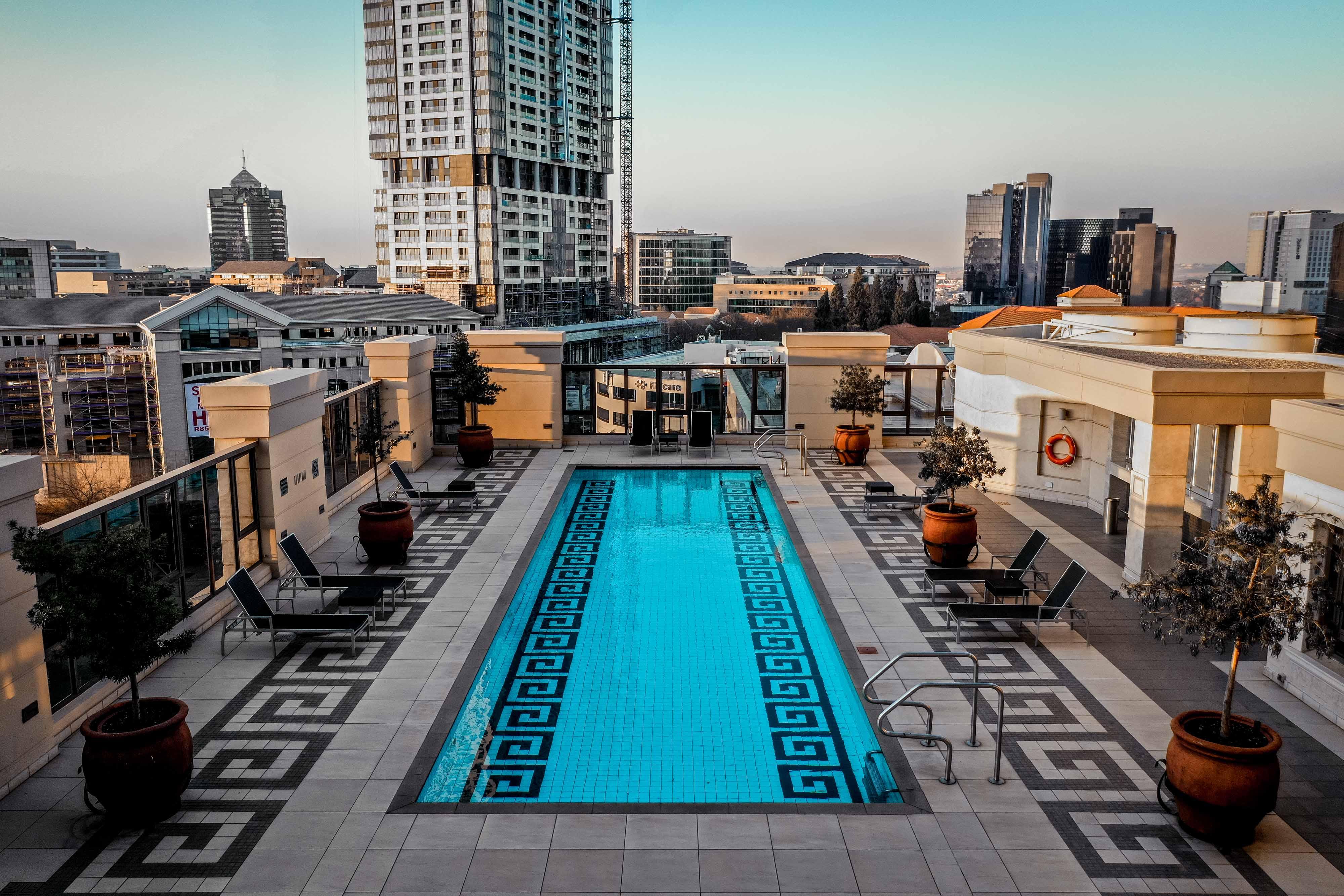 The Michelangelo Towers Hotel Sandton Exterior foto