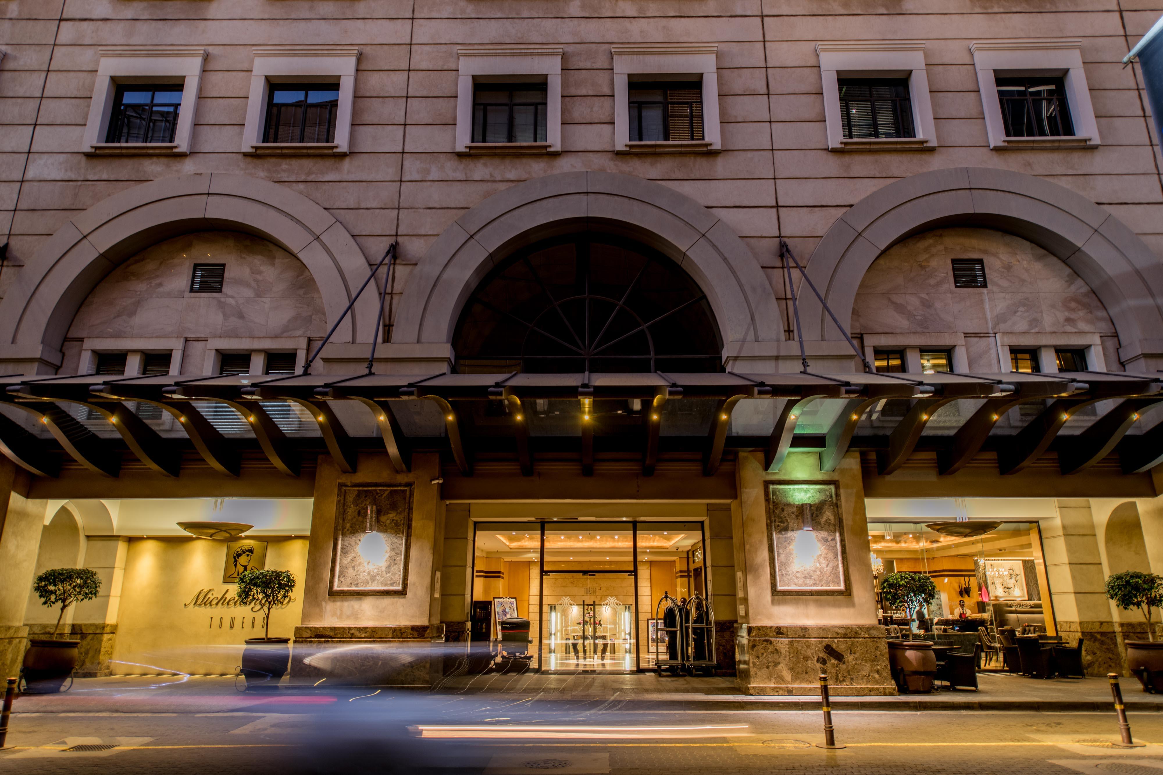 The Michelangelo Towers Hotel Sandton Exterior foto