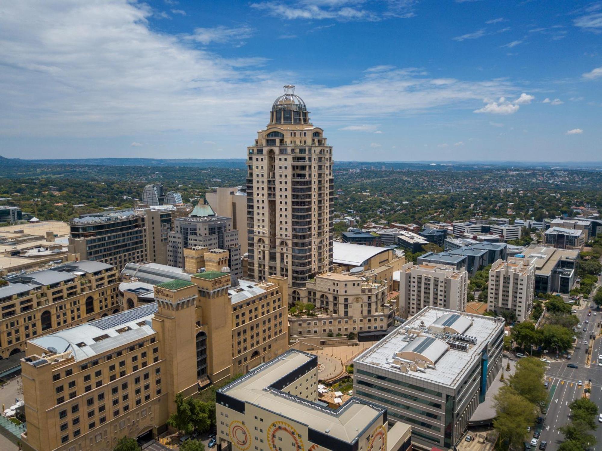 The Michelangelo Towers Hotel Sandton Exterior foto