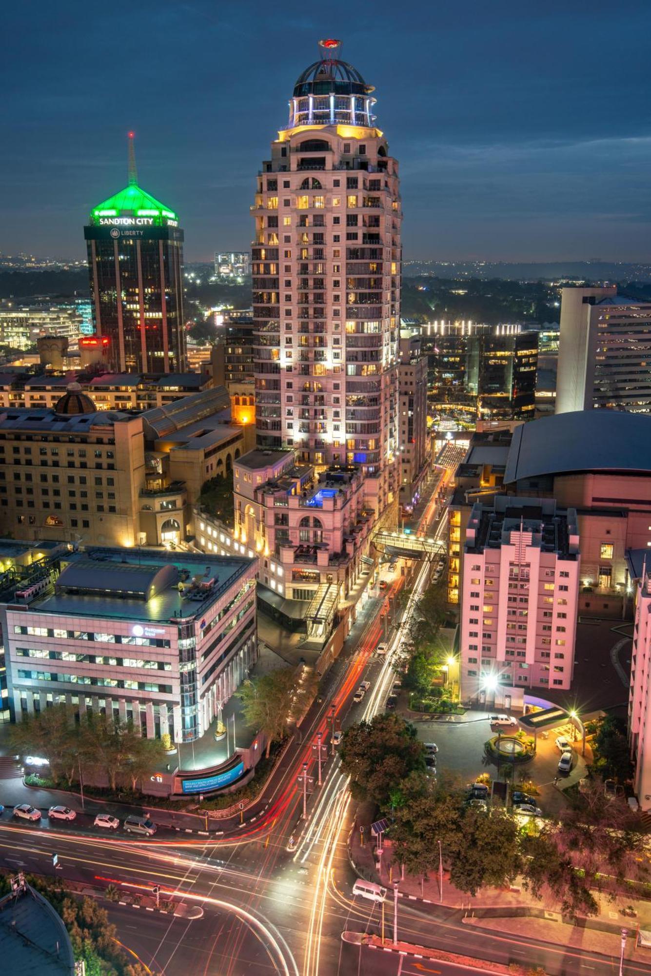 The Michelangelo Towers Hotel Sandton Exterior foto